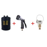 Flexible Expandable Garden Hose High Pressure Nozzle Spraye Washer Gun Car Wash Hose Expandable Garden Water Hose 25FT-100FT - Image 2
