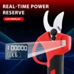 Hikity 21V Electric Cordless Pruning Shear Branche Cutter High Efficient Electric Pruner For Fruit Tree Bonsai Pruning Branches - Image 5