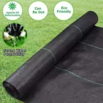 Garden Landscape Fabric Weed Barrier Heavy-Duty Road Gardening Mat Polypropylene - Image 5