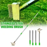 Stainless Steel Detachable Weeding Brush for Weeding Stone Board Gap Cleaning Garden Tools for Deck Patio Walkwa - Image 2