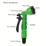 2024 Expandable Magic Hose, High-Pressure Car Wash, 7Water Spraying Functions, Water Gun, Home Garden Watering Hose garden hose - Image 5