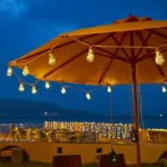 2026 Vintage Hemp Rope Solar String Lights Outdoor, 7M 16 Bulbs Waterproof Garden Decor Fairy Light for Patio Gazebo Fence Yard - imagine 6