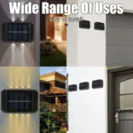 Solar LED Light, Outdoor Waterproof Wall Lamp, Dusk to Dawn Fence Lighting for Summer Garden Yard Porch Walkway Camping Home Dec - Image 6