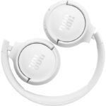 Casti audio wireless supraureche JBL Tune 525BT, sunet JBL Pure Bass, Bluetooth 5.3, conexiune multi-punct, asistent vocal, alb - Image 3