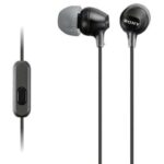 Căști In-Ear SONY MDR-EX15AP cu Microfon, Negru