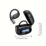 Căști de traducere wireless cu AI MINISO MS150: Suportă 135 de limbi - Wireless 5.4, Potrivire confortabilă, Calitate superioară a sunetului, Durată de viață a bateriei extinsă, Ecran tactil - Ideal pentru muzică, gaming și sport