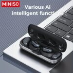 MINISO MS165 Al Căști Wireless de Traducere BT5.4 cu Funcții Multiple Smart, Traducere Față-în-Față Bidirecțională, Sunet Puternic și Durată Lungă a Bateriei, Ideale pentru Negocieri, Călătorii și Sport - Image 8