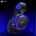 Căști de gaming fără fir: Baterie de lungă durată 100H, sunet surround 7.1, latență scăzută 2.4GHz, microfon ENC, RGB, compatibile cu PC, PS5, PS4, Switch - Image 2