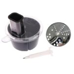 SENBOWE Feliator electric de legume compatibil cu robotul de bucătărie TM5/TM6. Funcționare manuală, confecționat din oțel inoxidabil 304 cu accesorii pentru decojire și feliere. Ușor de instalat, ideal pentru înlocuirea accesoriilor recipientului de bucătărie. - Image 5