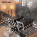10.5L Friteuză cu Aer DualZone 10-în-1 cu 2 Coșuri Independente, Ferestre Vizibile, Gătire și Sincronizare pentru Deshidratare, Dezghețare, Prăjire, Coacere, Reîncălzire și Mai Mult pentru Mese Rapide și Ușoare, Antiaderentă și Sigură în Mașina de Spălat Vase - Image 5