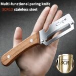 1 bucată Răzătoare Multifuncțională Îmbunătățită pentru Fructe și Legume. Decojitor de Fructe și Legume pentru Uz Casnic. Răzuie Cepe Mari și Decojie Trestie de Zahăr. Ustensile de Bucătărie