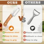 1 bucată Răzătoare Multifuncțională Îmbunătățită pentru Fructe și Legume. Decojitor de Fructe și Legume pentru Uz Casnic. Răzuie Cepe Mari și Decojie Trestie de Zahăr. Ustensile de Bucătărie - Image 8