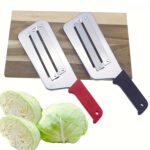 Tăietor de Varză din Oțel Inoxidabil, Tăietor Manual de Legume și Fructe, Unelte Mici de Bucătărie, Potrivit pentru Murături și Salate - Poate fi Spălat în Mașină de Spălat Vase - Perfect pentru Bucătăriile Restaurantelor și de Acasă, Cadouri de Crăciun, Halloween, Ziua Recunoștinței, Sărbători - Image 3