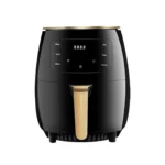 6L Air Fryer, Smart Touch Screen Multifunctional Oven, Large Capacity Mechanical Electric Fryer for - imagine 6