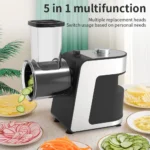 Multi-Functional Electric Vegetable Fruit Cutter Home Kitchen Electric Vegetable Shredder Potato Carrot Salad Slicer Power Tools - imagine 4