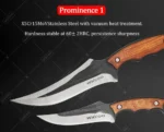 WXCOO Multifunctional Kitchen Knife Stainless Steel Hand-Forged Meat Cleaver Butcher Knife for Household Cooking Tools BBQ Knife - imagine 4