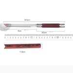 Exquisite stainless steel small straight knife fruit knife facas sushi household sharp portable magic pen hand meat knife - imagine 5