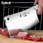 Stainless steel Kitchen Bone Cutting knife Home Heavy-duty Bone Chopper Knife Cooking tool Butcher Special Bone Chopping knife