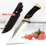 Professional Butcher Boning Knife Forged Handmade Meat Cleaver Kitchen Knife with Cover Stainless Steel Fruit Cooking Knife