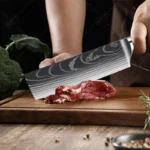Japanese Kitchen Knives Professional Chef Knife Santoku Cleaver Slicing Utility Bread Meat Fruit Knives Cooking Knife - imagine 5