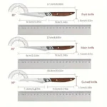 Ultra Sharp Fruit&Vegetable Carving Knives,3PCS Stainless Steel Paring Knife Set with Wooden Handle, Kitchen Tools for Food Prep - imagine 6